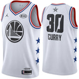 NBA AllStar Edition Stephen Curry # Men's Jordan Swingman Jersey  White