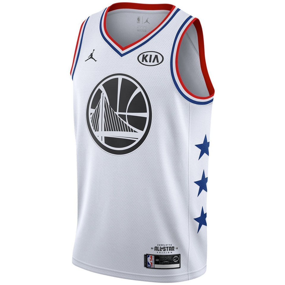 NBA AllStar Edition Kevin Durant # Men's Jordan Swingman Jersey  White