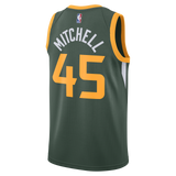 Earned Swingman Jersey  MensApparelJerseys  Utah Jazz  Mitchell Donovan  Earned  Green