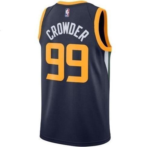 Icon Swingman Jersey  MensApparelJerseys  Utah Jazz  Crowder Jae  Primary  Navy