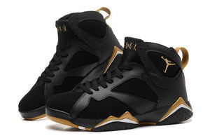 Nike Air Jordan 7 Black Gold Shoes Basketball Men