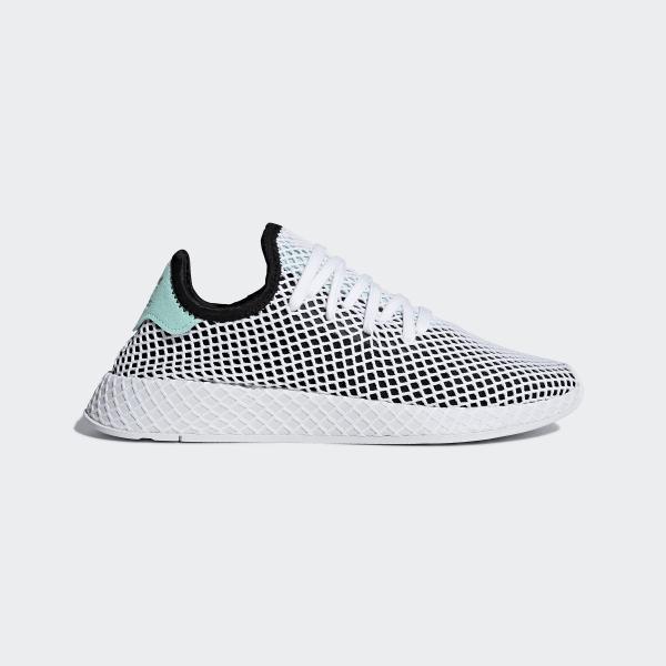 Deerupt Runner Shoes Core Black / Easy Green / Cloud White Adidas