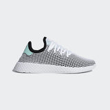 Deerupt Runner Shoes Core Black / Easy Green / Cloud White Adidas