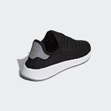 Deerupt Runner Shoes Core Black / Core Black / Solar Red Adidas