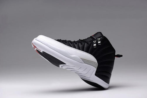 Nike Air Jordan 12 Retro 'Playoff' 2004 Black White Shoes Basketball Men Sale