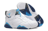 Nike Air Jordan 7 Retro White Blue Shoes Basketball Men