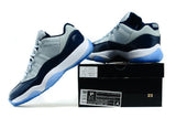 Nike Air Jordan 11 Retro Low Georgetown Grey Navi White Men Shoes Sale