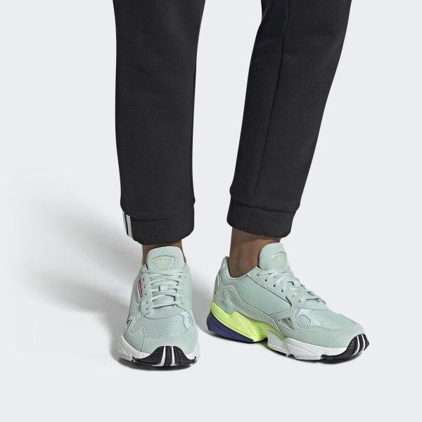 Falcon Shoes Ice Mint / Ice Mint / Core Black Adidas
