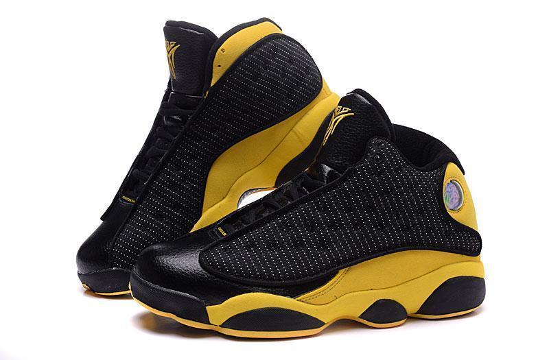 Nike Air Jordan Men 13 Retro Yellow Basketball Men