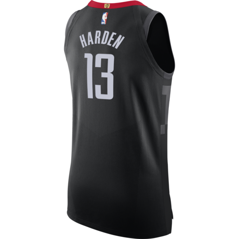 James Harden Houston Rockets Statement Edition Authentic Jersey  Black