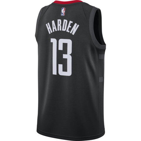 James Harden Houston Rockets Statement Edition Swingman Jersey  Black