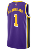 Los Angeles Lakers Kentavious CaldwellPope  Statement Edition Swingman Jersey  Purple