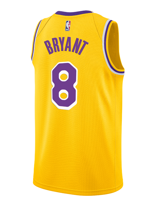 Los Angeles Lakers Kobe Bryant Icon Edition Swingman Jersey  Gold