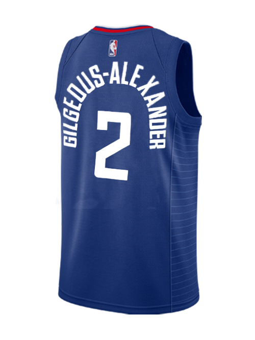 LA Clippers Shai Gilgeouxander Icon Swingman Jersey  Blue