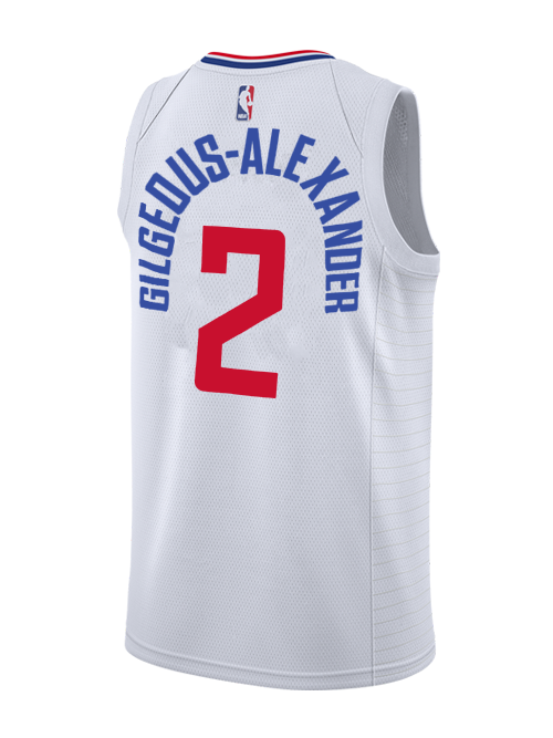 LA Clippers Shai Gilgeouxander Association Swingman Jersey  White