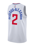 LA Clippers Shai Gilgeouxander Association Swingman Jersey  White