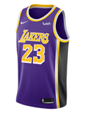 Los Angeles Lakers LeBron James  Statement Edition Swingman Jersey  Purple