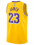 Los Angeles Lakers Youth LeBron James Icon Edition Swingman Jersey  Gold