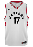 Raptors Adult Swingman Association Jersey  Lin  White