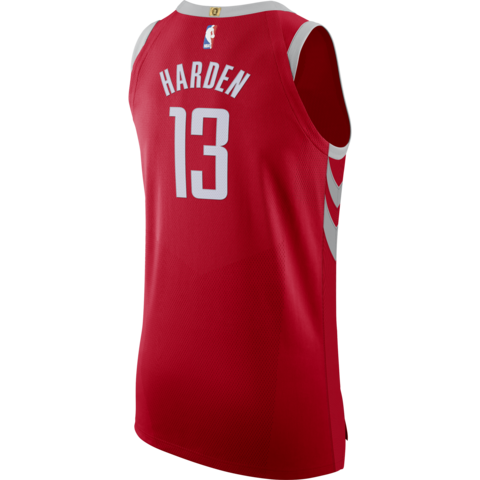 James Harden Houston Rockets Icon Edition Authentic Jersey  Red