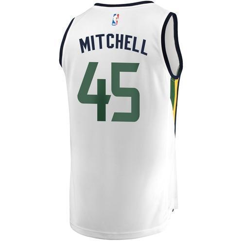 Association FastBreak Replica Jersey  MensApparelJerseys  Utah Jazz  Mitchell Donovan  Primary  White