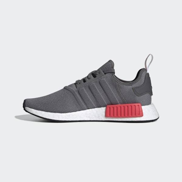 Nmd_r1 Shoes Grey Four / Grey Four / Shock Red Adidas