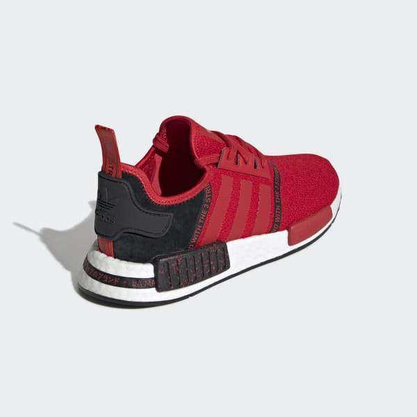 Nmd_r1 Shoes Scarlet / Scarlet / Core Black Adidas