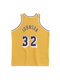 Los Angeles Lakers Johnson Merino Knit Jersey  Gold