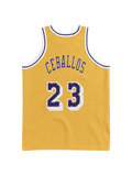 Los Angeles Lakers Ceballos Merino Knit Jersey  Gold