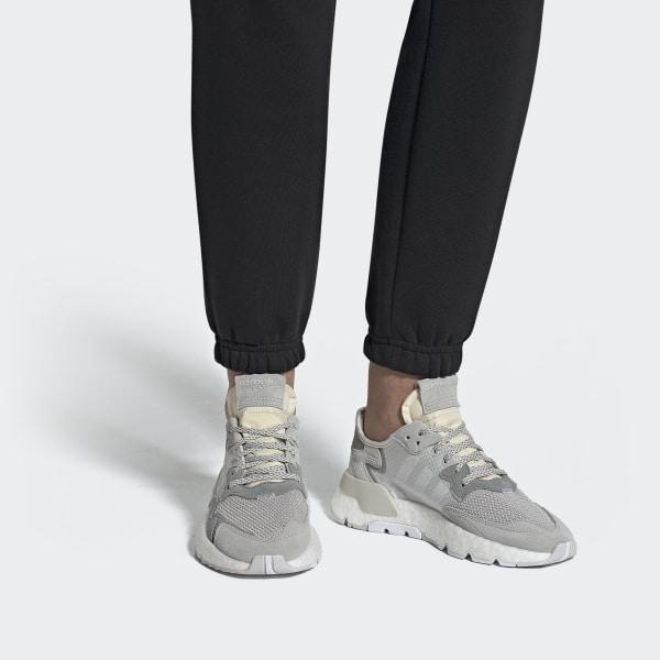 Nite Jogger Shoes Grey One / Crystal White / Grey Two Adidas