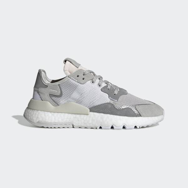 Nite Jogger Shoes Grey One / Crystal White / Grey Two Adidas