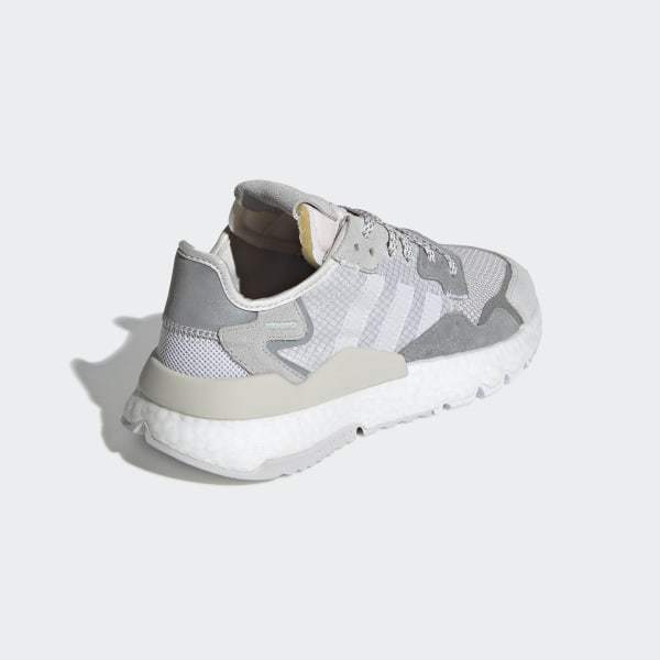 Nite Jogger Shoes Grey One / Crystal White / Grey Two Adidas