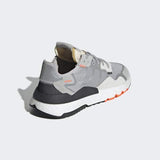 Nite Jogger Shoes Grey Two / Multi Solid Grey / Solar Orange Adidas