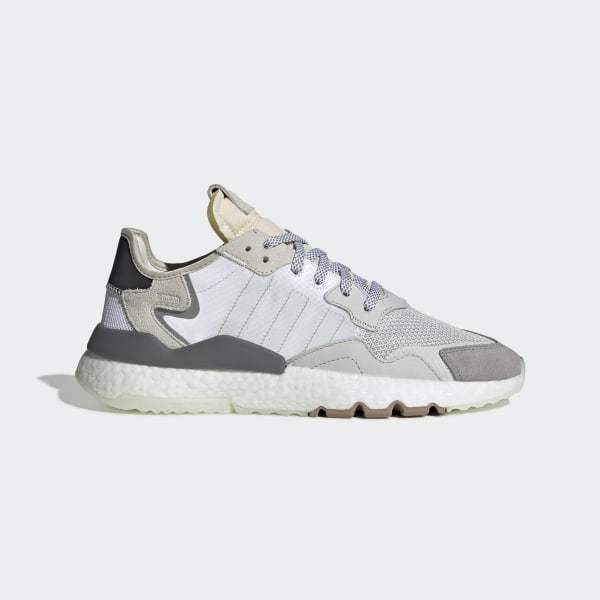 Nite Jogger Shoes Cloud White / Crystal White / Core Black Adidas