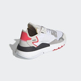 Nite Jogger Shoes Cloud White / Crystal White / Shock Red Adidas