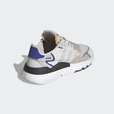 Nite Jogger Shoes Raw White / Grey One / Active Blue Adidas