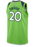 Minnesota Timberwolves Josh Okogie Statement Swingman Jersey  Green