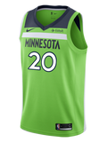 Minnesota Timberwolves Josh Okogie Statement Swingman Jersey  Green