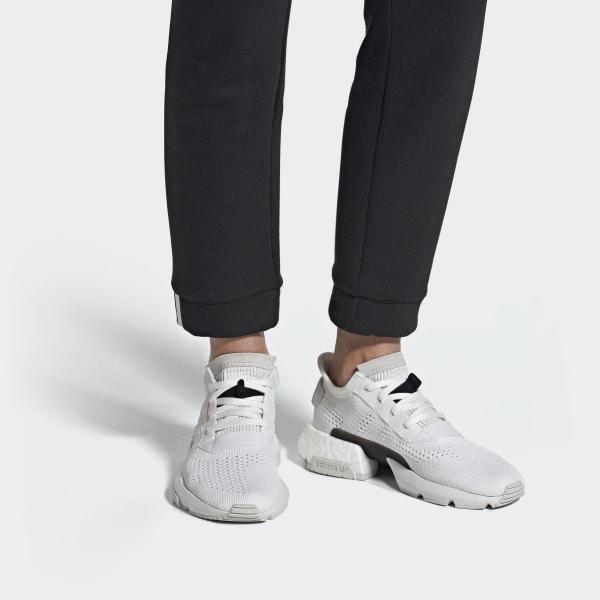 Pod-s3.1 Shoes Cloud White / Cloud White / Shock Red Adidas
