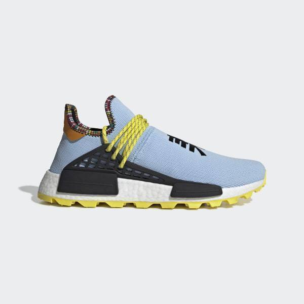 Pw Solar Hu Nmd Black / Core Black / Bright Orange Adidas