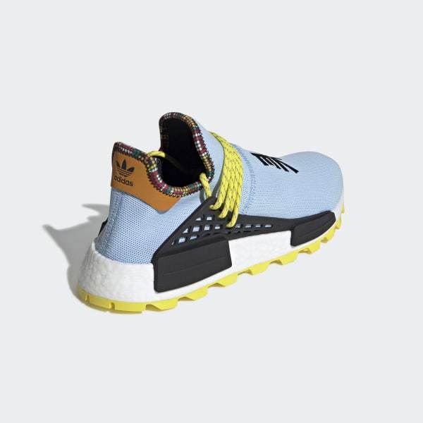 Pw Solar Hu Nmd Black / Core Black / Bright Orange Adidas