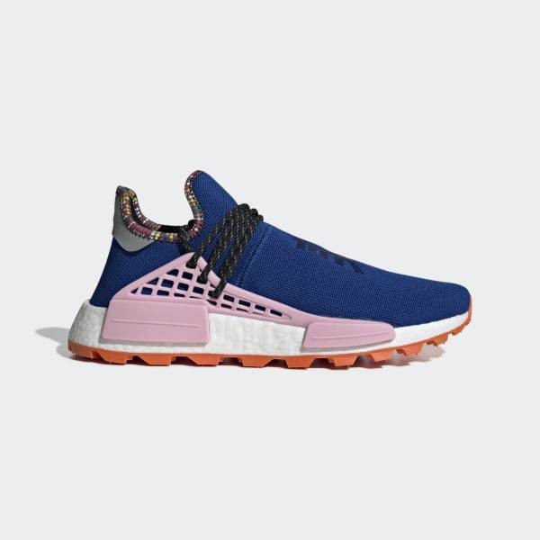 Pw Solar Hu Nmd Power Blue / Light Pink / Orange Adidas