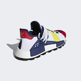 Pharrell Williams Bbc Hu Nmd Shoes Cloud White / Scarlet / Dark Blue Adidas