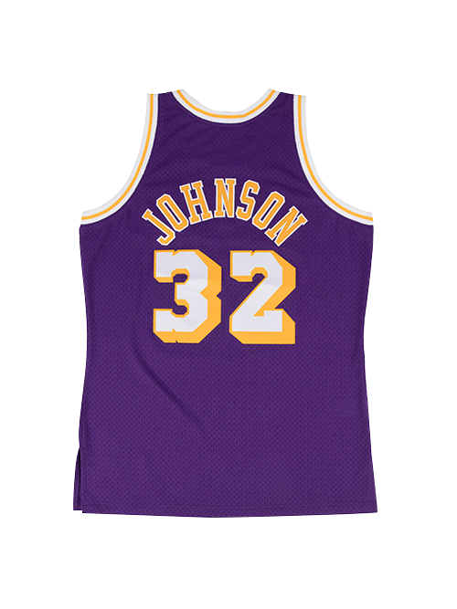 Los Angeles Lakers Johnson  Swingman Jersey  Purple