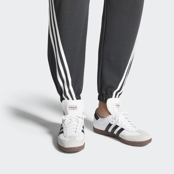 Samba Classic Shoes Cloud White / Black / Cloud White Adidas