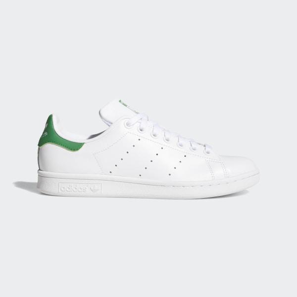 Stan Smith Shoes Cloud White / Cloud White / Green Adidas