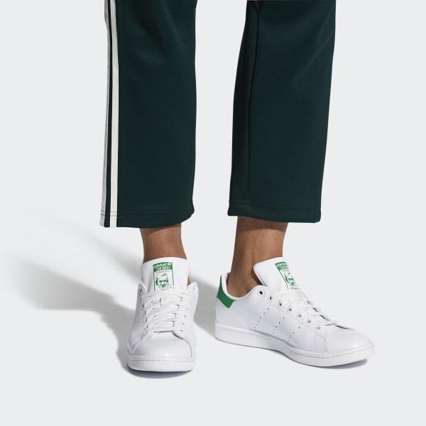 Stan Smith Shoes Cloud White / Core White / Green Adidas