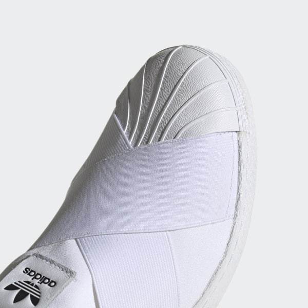Superstar Slip-on Shoes Cloud White / Cloud White / Core Black Adidas