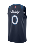 Minnesota Timberwolves Jeff Teague Icon Swingman Jersey  Grey