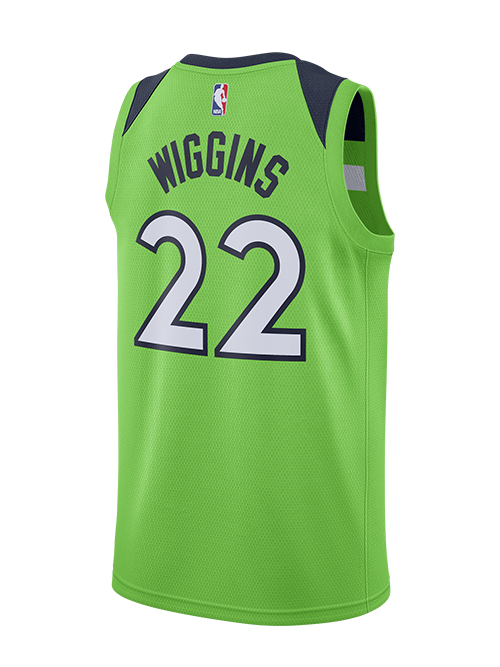 Minnesota Timberwolves Andrew Wiggins Statement Swingman Jersey  Green